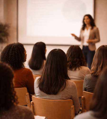 Keynotes-women listening
